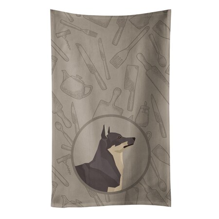 Carolines Treasures Swedish Vallhund in the Kitchen Kitchen Towel CK2213KTWL
